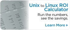 Unix to Linux ROI Calculator