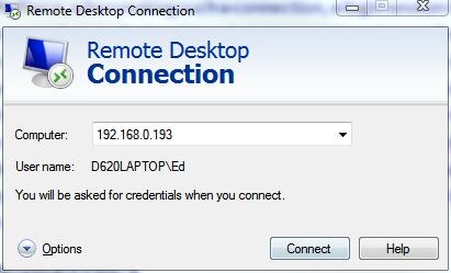 Windows Remote Desktop Connections