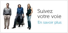 Page d’accueil « Suivez votre voie »