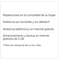 Detalles de los planes de protección