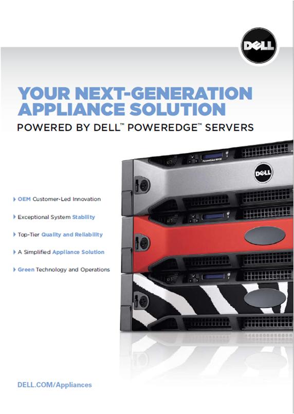 Dell OEM Appliances Brochure Image