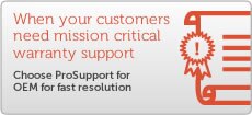 When your customers need mission critical warranty support
