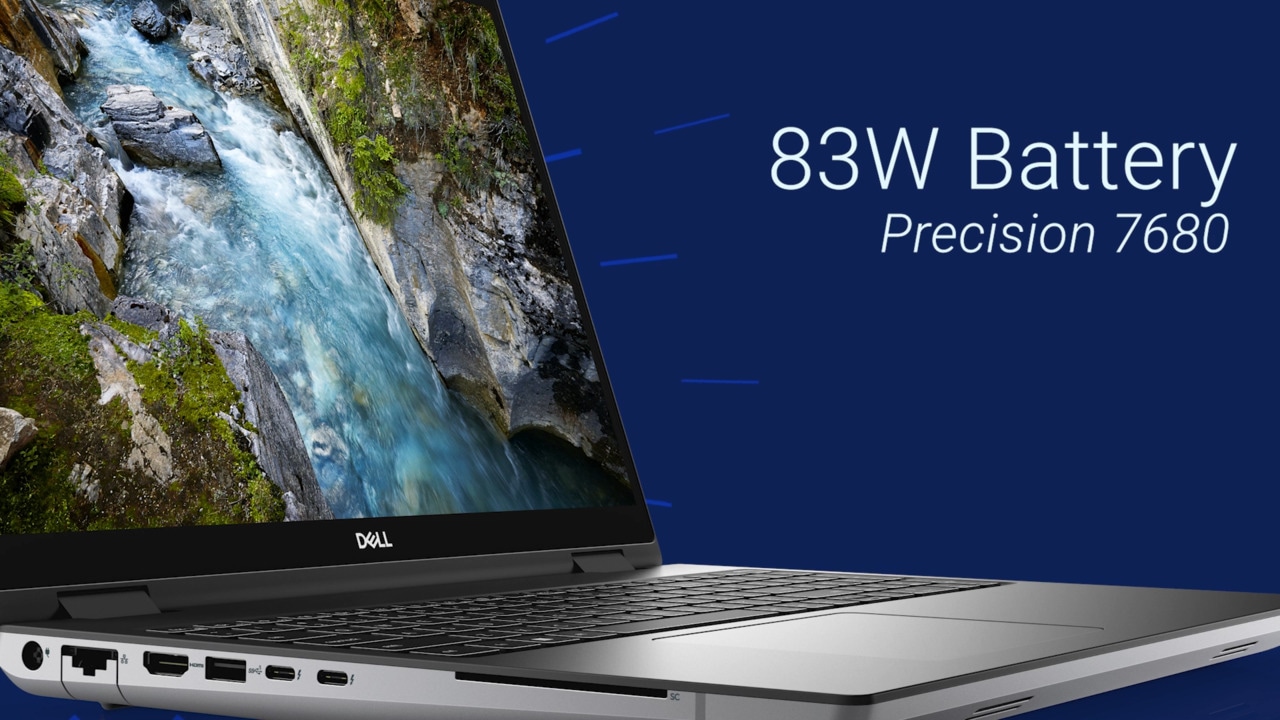 How to Replace the 83W Battery on Precision 7680