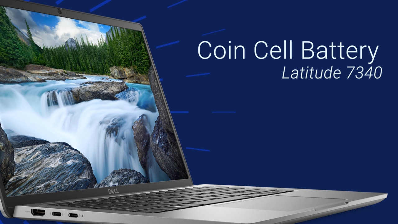 How to Replace the Coin Cell Battery on Latitude 7340