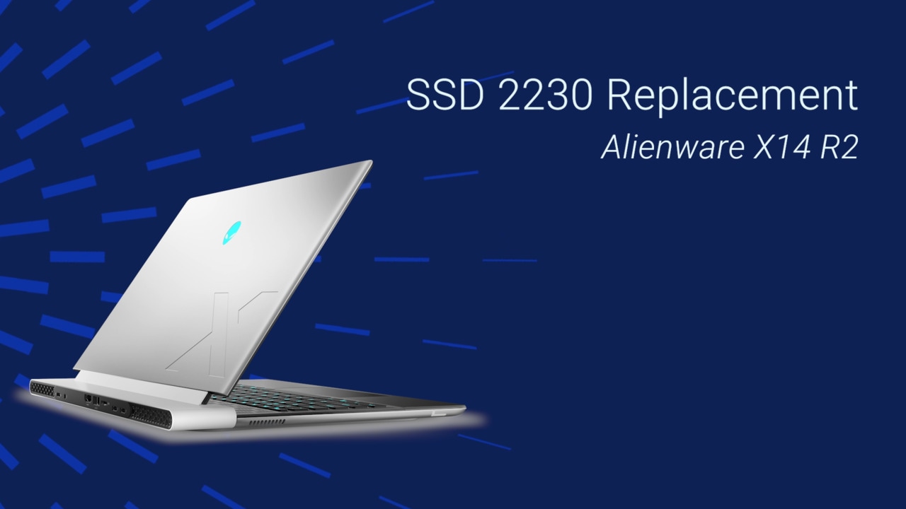 How to Replace the SSD 2230 on Alienware X14 R2