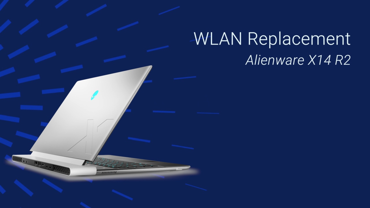 How to Replace the WLAN on Alienware X14 R2