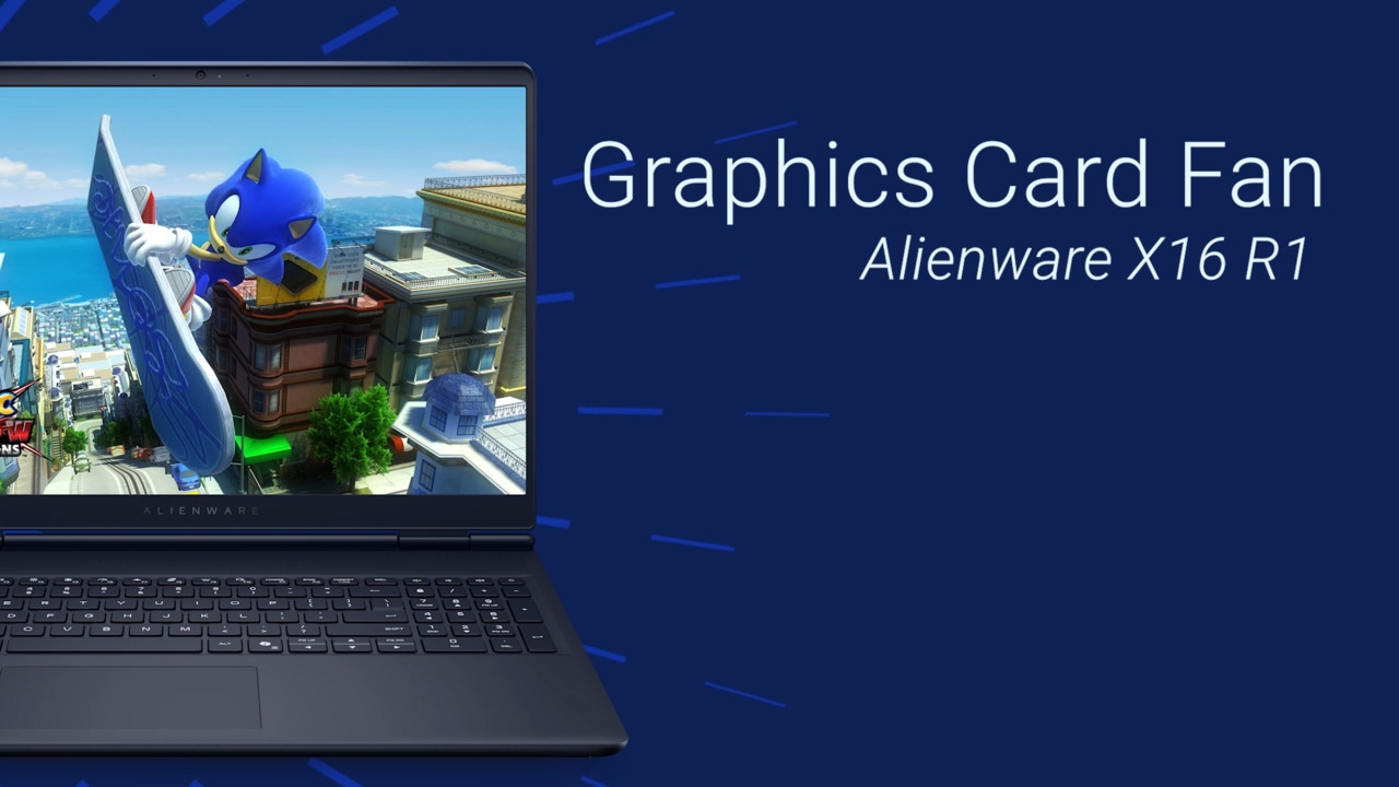 How to Replace the Graphics Card Fan on Alienware X16 R1