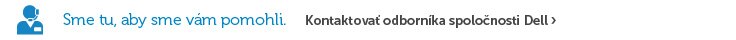 Kontaktovať odborníka spoločnosti Dell