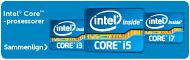 intel core tokjerners prosessorer