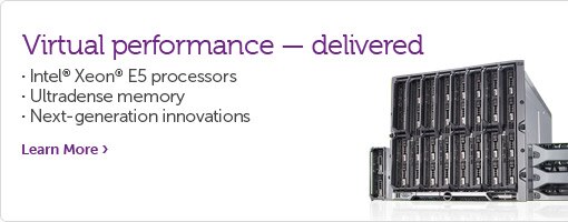 Intel Xeon E5. Virtual performance delivered. Intel Xeon E5. Virtual performance delivered.