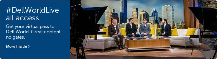 Join us at Dell World 2015 in Austin, TX
