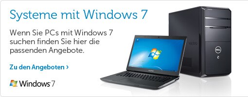 Wir bieten noch zahlreiche PCs, auf denen Windows 7 installiert ist. Finden Sie hier das passende Gerät für Ihre Anforderungen