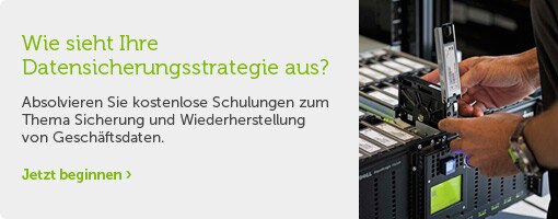 Schulung zu Sicherung und Wiederherstellung