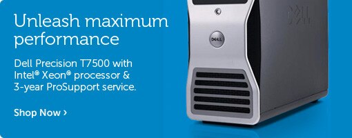 Dell Precision T7500 business workstations