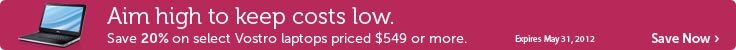 Save 30% Vostro laptops for a limited time.