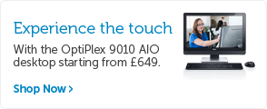 Experience the touch with the OptiPlex 9010 AIO. Buy Now Experience the touch with the OptiPlex 9010 AIO. Buy Now