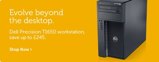 Dell Precision T1650 save up to £245 Dell Precision T1650 save up to £245