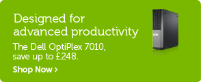 Designed for advanced productivity. Dell OptiPlex 7010 save up to £248.