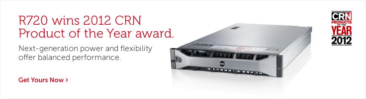 R270 wins 2012 CRN Product of the Year award.