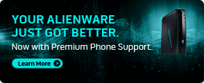 Alienware now with Premium Phone Support