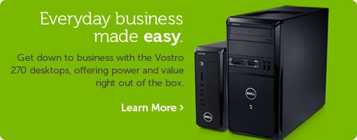 New Vostro Desktops