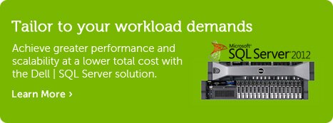 12G database workload
