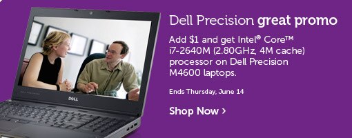 Add $1 and get Intel Core i7 processor Add $1 and get Intel Core i7 processor