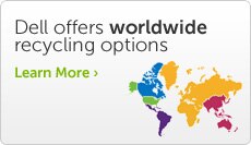 Dell offers worldwide recyling options