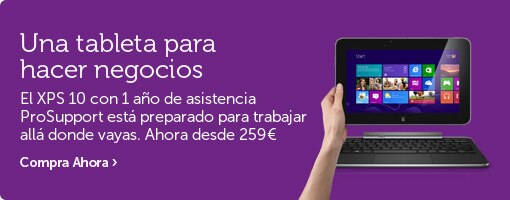 XPS 10: Una tableta de negocios XPS 10: Una tableta de negocios