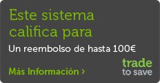Un reembolso de hasta 100€