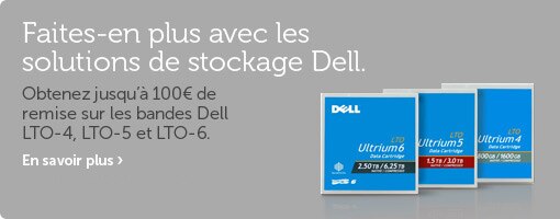 Offre sur les solutions de stockage