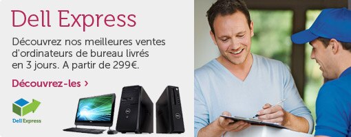 PCs de bureau livrés en 3 jours PCs de bureau livrés en 3 jours