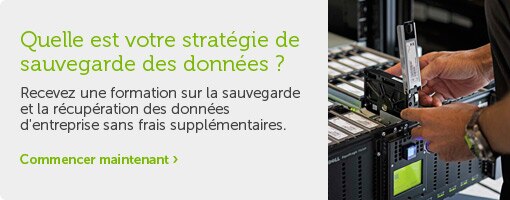 Formation sur la sauvegarde et la récupération