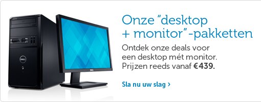 Pakket: Desktop + Monitor