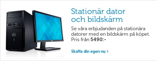 Paketerbjudande dator och skärm