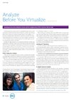 Analyze Before You Virtualize