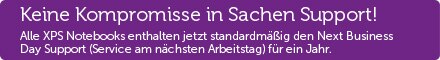 Keine Kompromisse in Sachen Support!