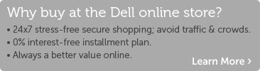Shop online with Dell
