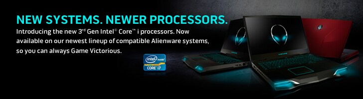 New systems. Newer processors