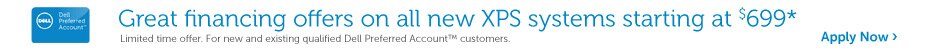 dell preferred account — special financing for xps computers