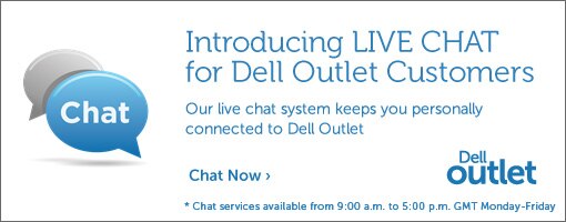 Introducing Live Chat for Dell Outlet Customers Introducing Live Chat for Dell Outlet Customers