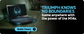 Alienware M14x gaming laptop Alienware M14x gaming laptop