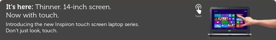Dell Touch Screen Laptops