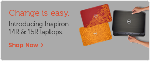Inspiron 14R and 15R laptops Inspiron 14R and 15R laptops