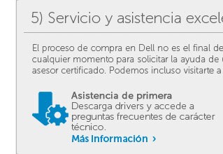 Servicio y asistencia excelentes