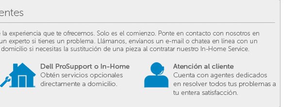 Servicio y asistencia excelentes