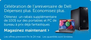 Célébration de l'anniversaire de dell