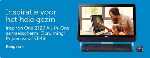 Inspiron One 2320 - Bespaar €100!