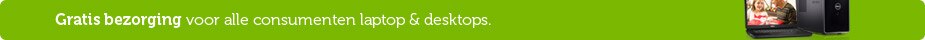 Gratis bezorging voor alle consumenten laptop & desktops.