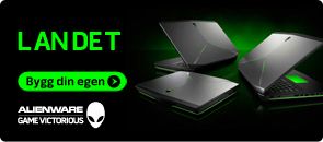 Nyhet Alienware bærbare PC-er